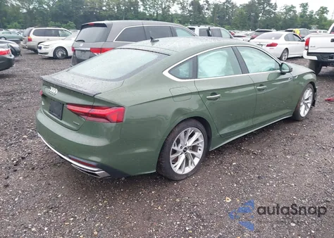 2021 Audi A5 Sportback Premium 40 Tfsi Quattro S Tronic из США, поврежденный, VIN WAUABCF51MA033525